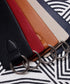 soft leather wide waist belt